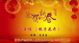 二重唱 栀子花开 WCCA2016年春节联欢晚会