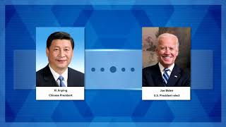 Xi congratulates Biden on election as U.S. president