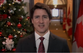 加拿大总理特鲁多圣诞节致辞 Prime Minister Trudeau